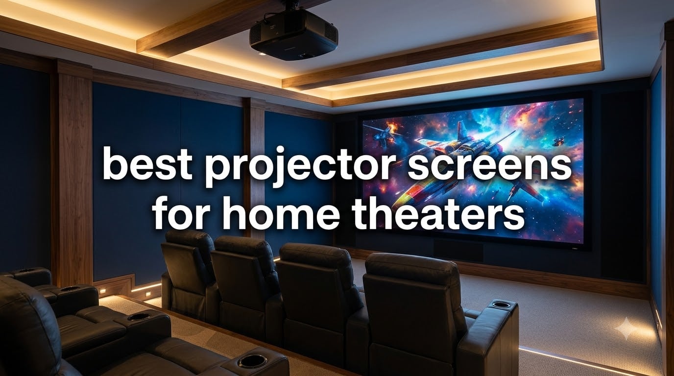 best projector screens for home theaters
