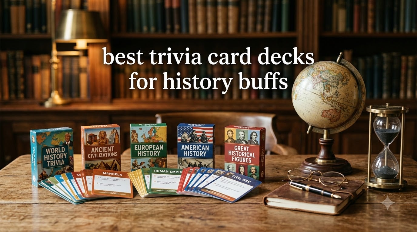 best trivia card decks for history buffs