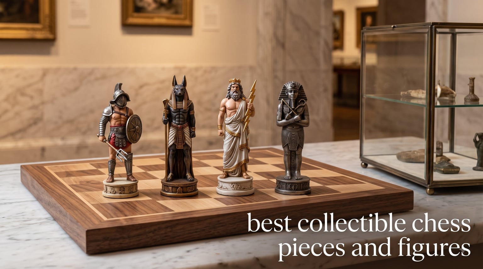 best collectible chess pieces and figures