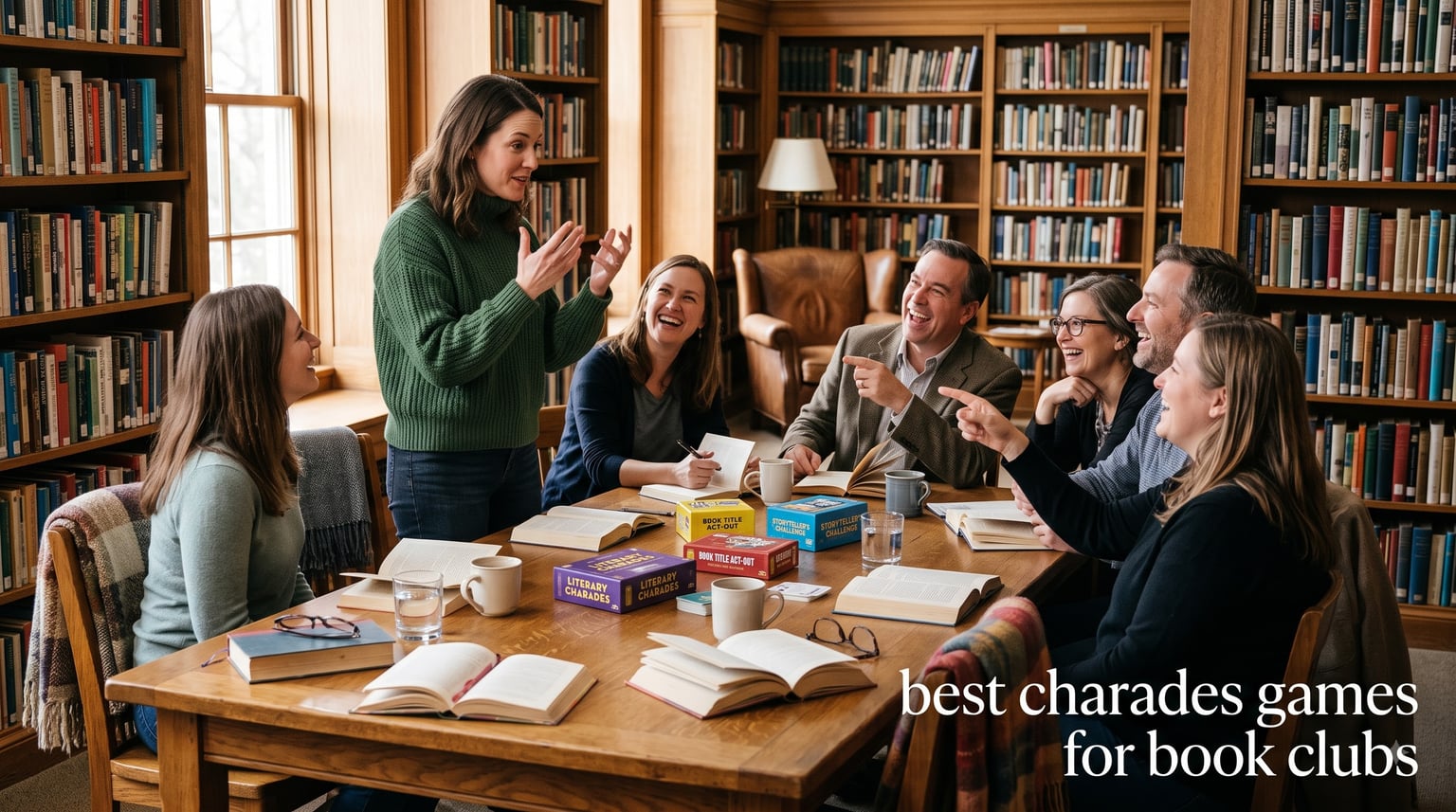 best charades games for book clubs