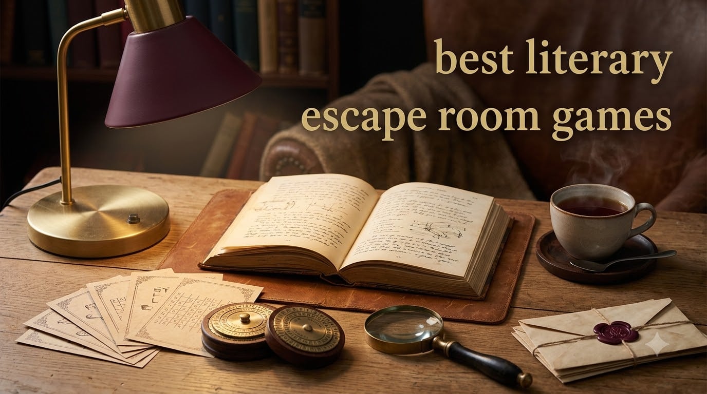 best literary escape room games