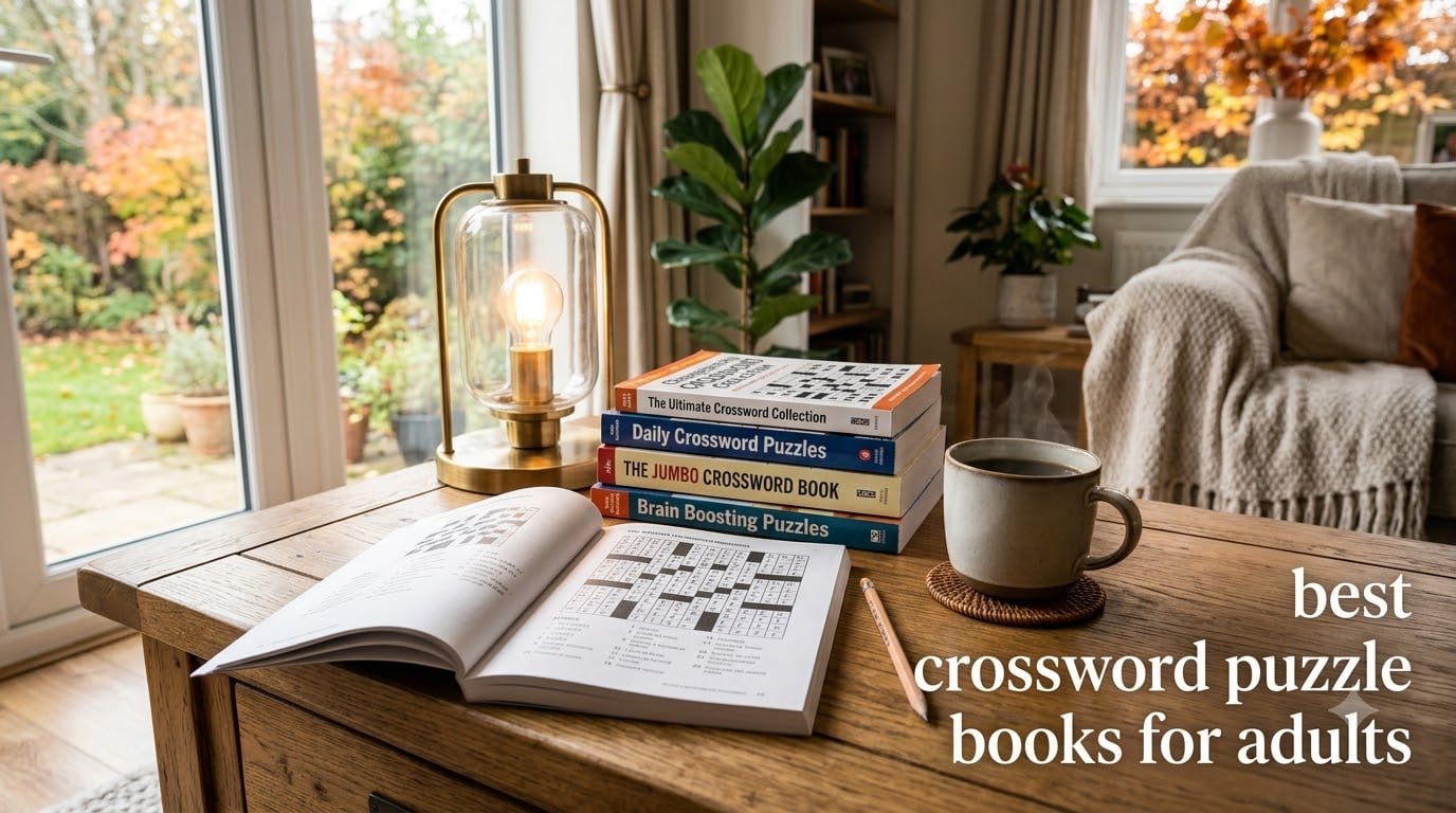 best crossword puzzle books for adults