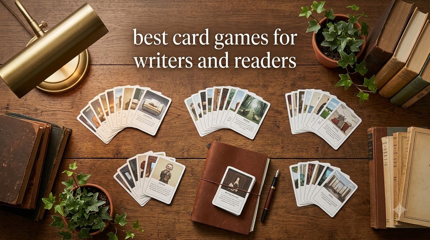 best card games for writers and readers