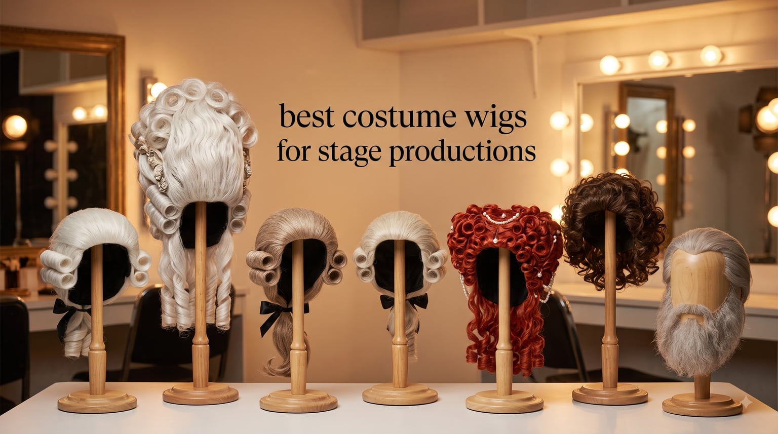 best costume wigs for stage productions