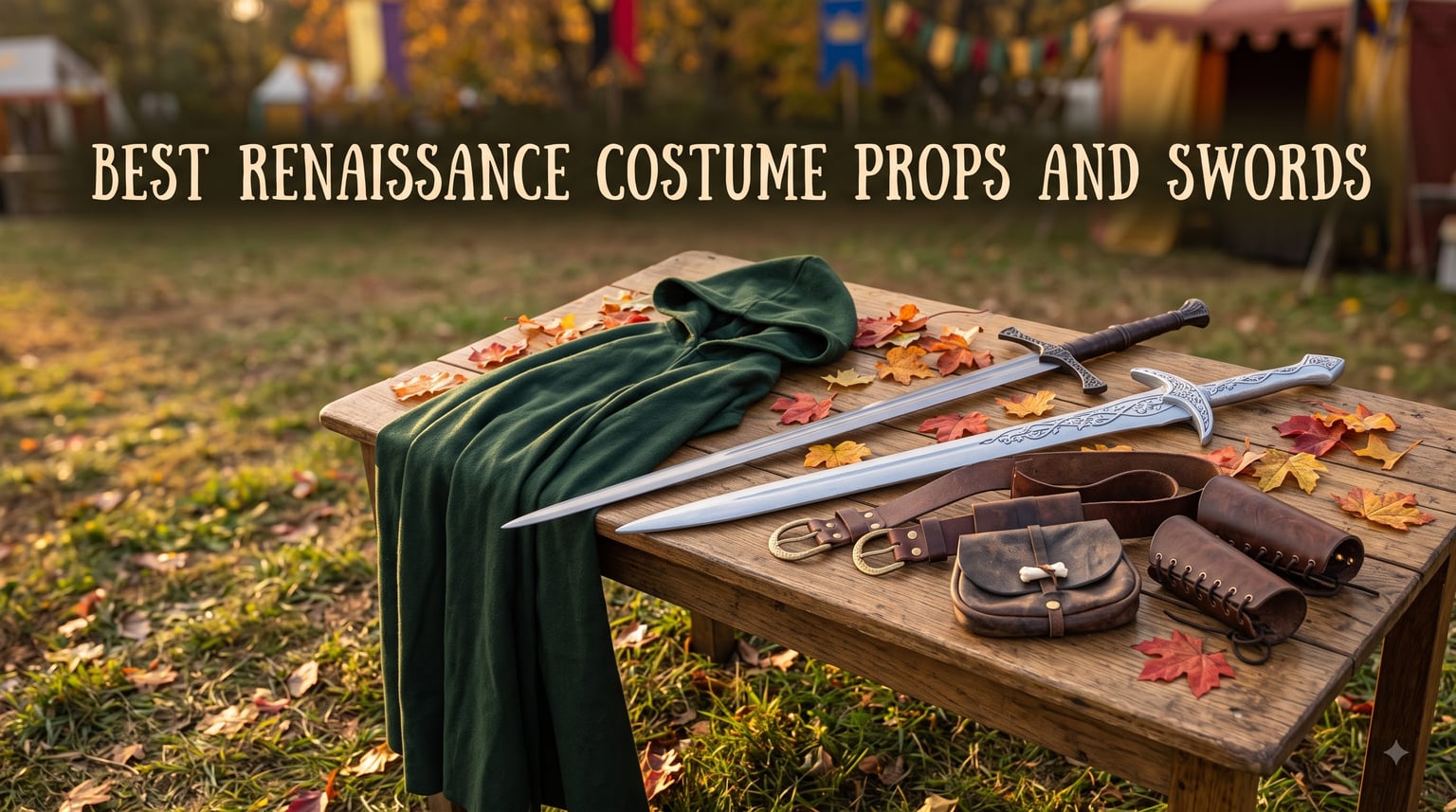 best Renaissance costume props and swords
