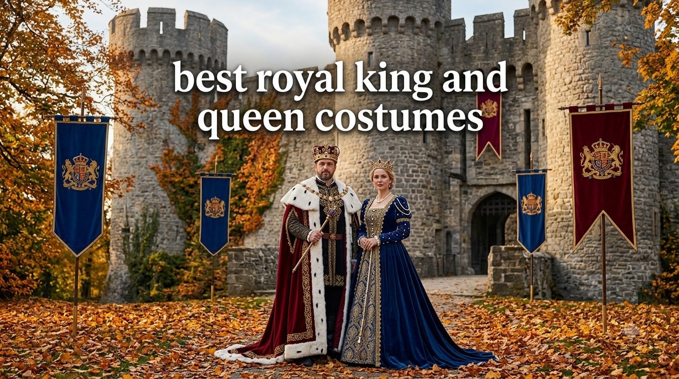 best royal king and queen costumes