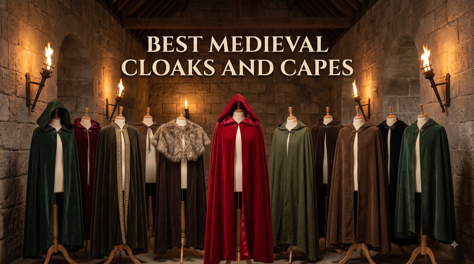 best medieval cloaks and capes