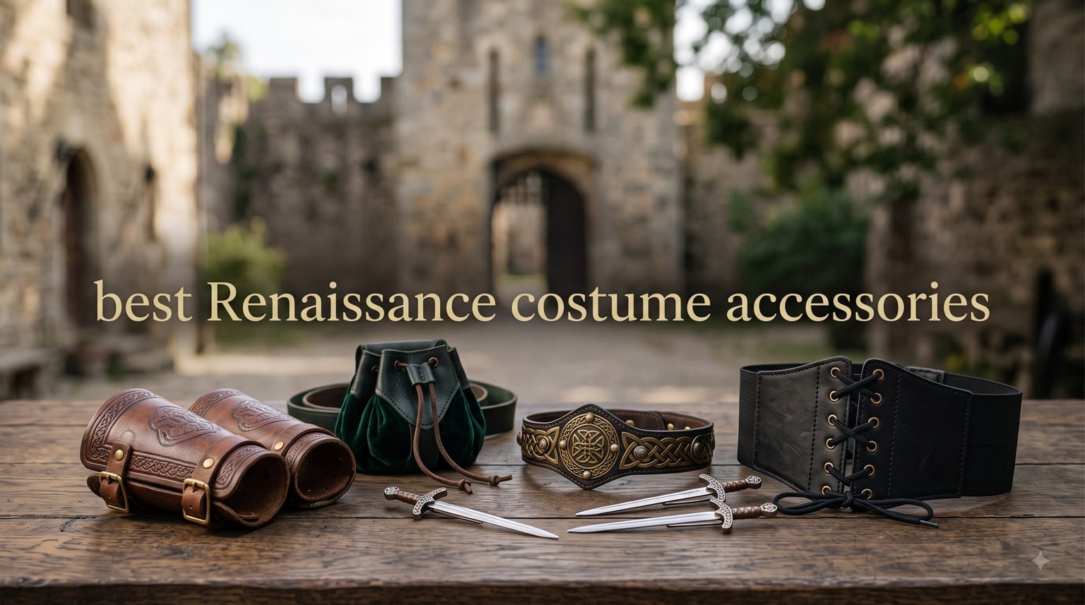 best Renaissance costume accessories