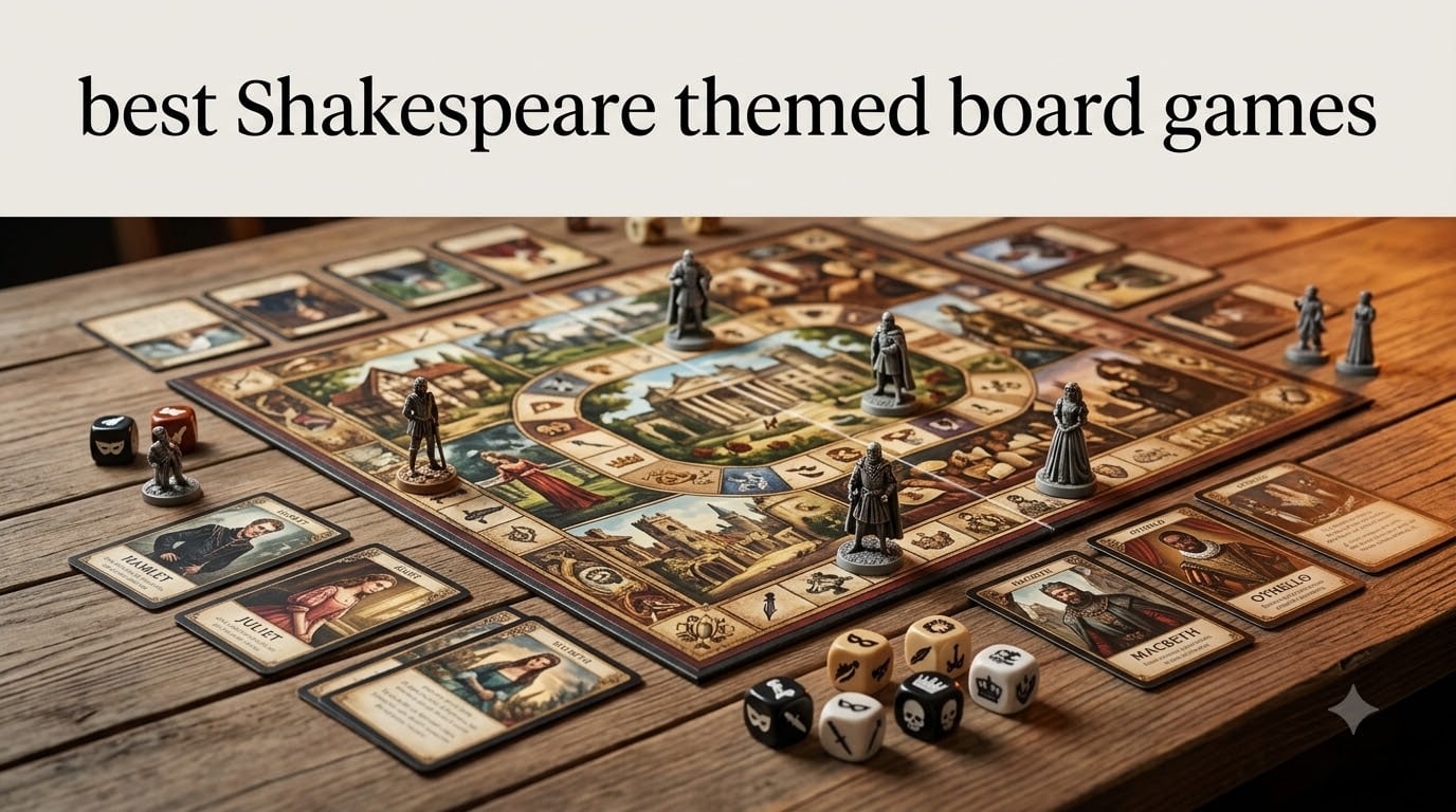 best Shakespeare themed board games