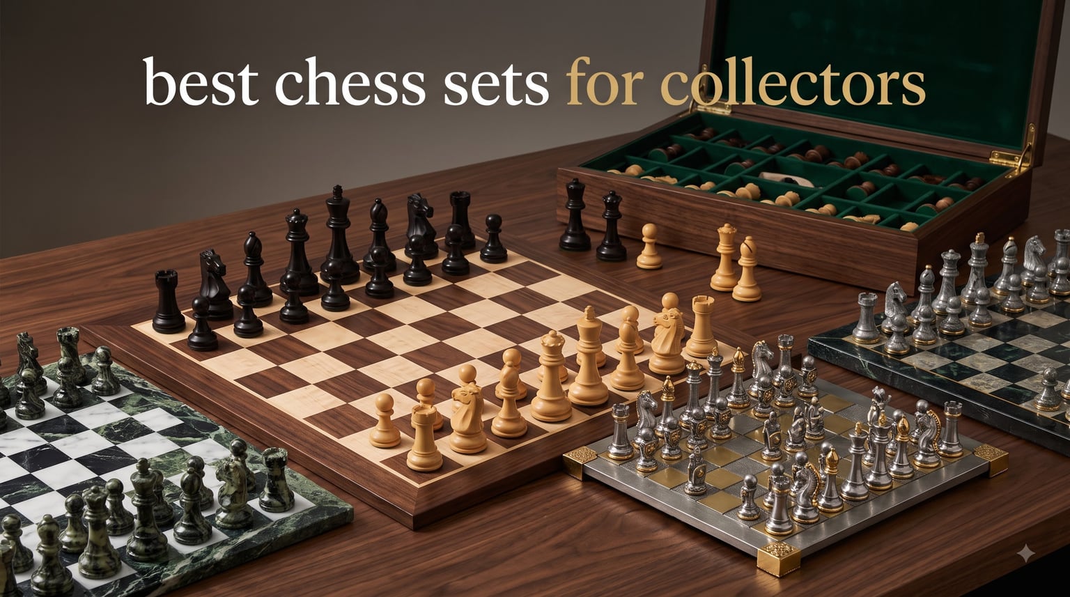 best chess sets for collectors