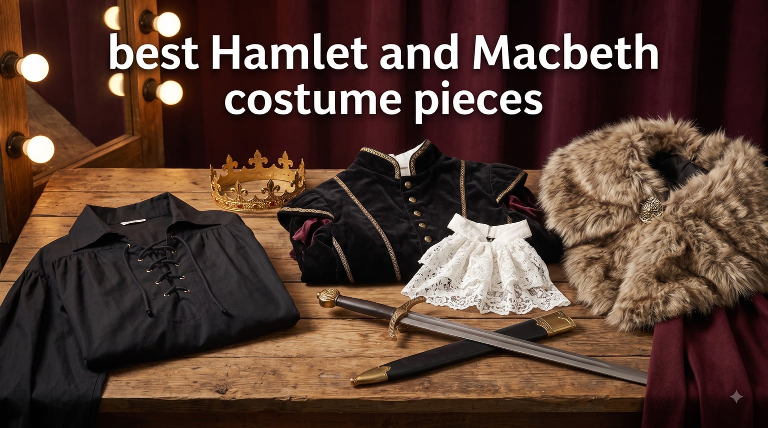 best Hamlet and Macbeth costume pieces