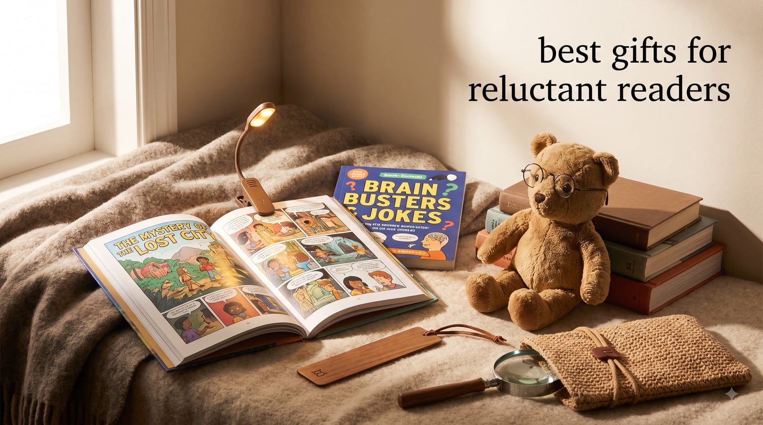 best gifts for reluctant readers