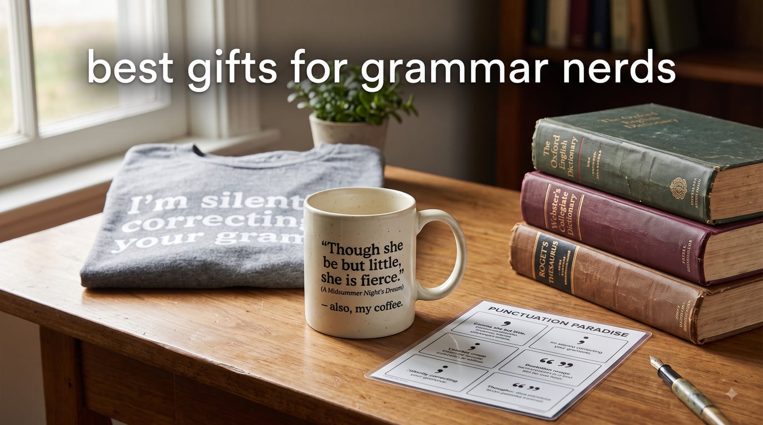 best gifts for grammar nerds