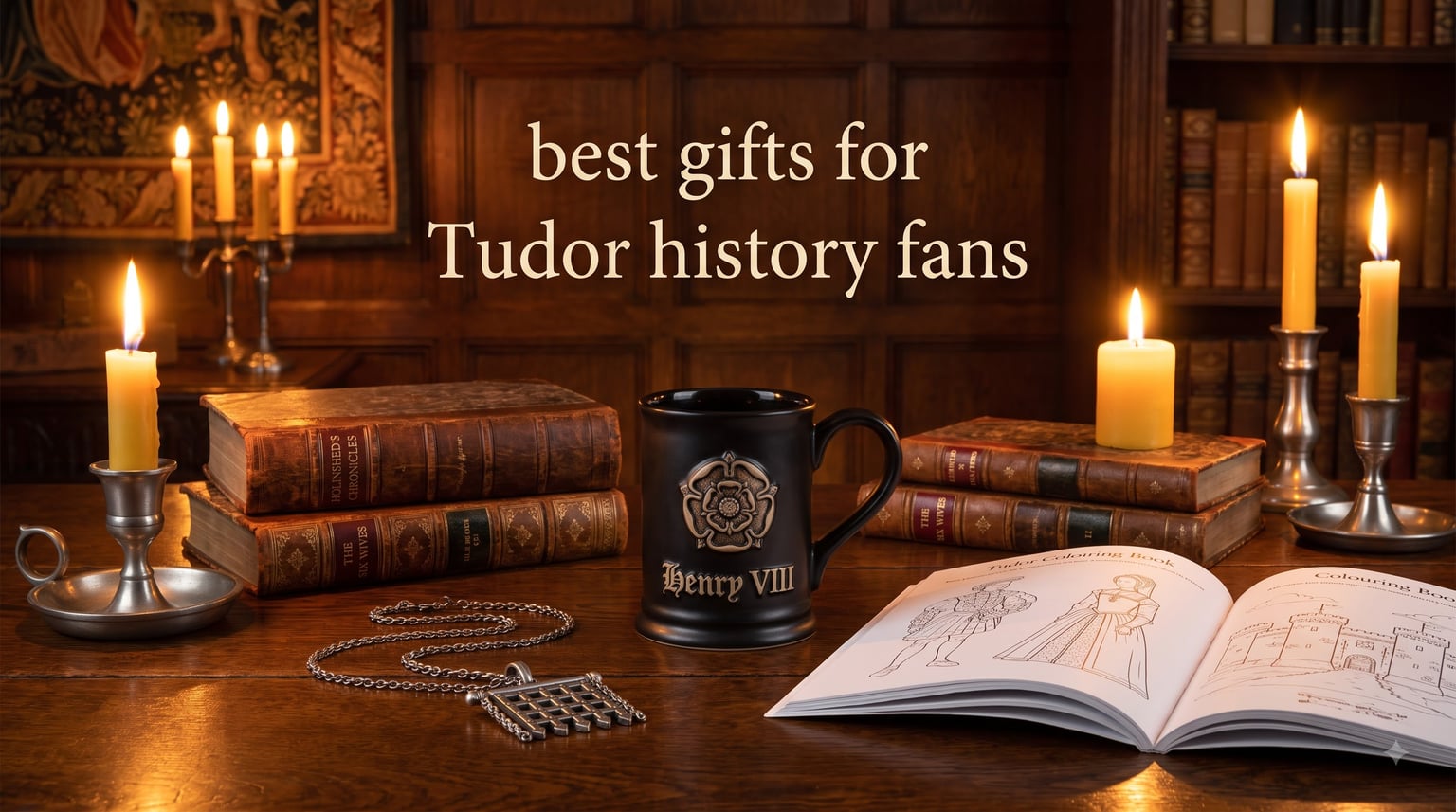 best gifts for Tudor history fans
