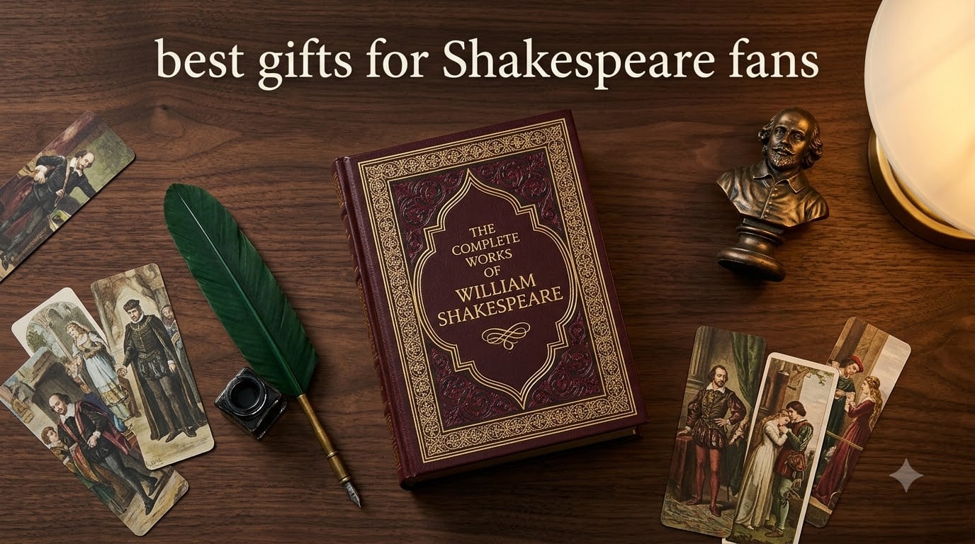 best gifts for Shakespeare fans