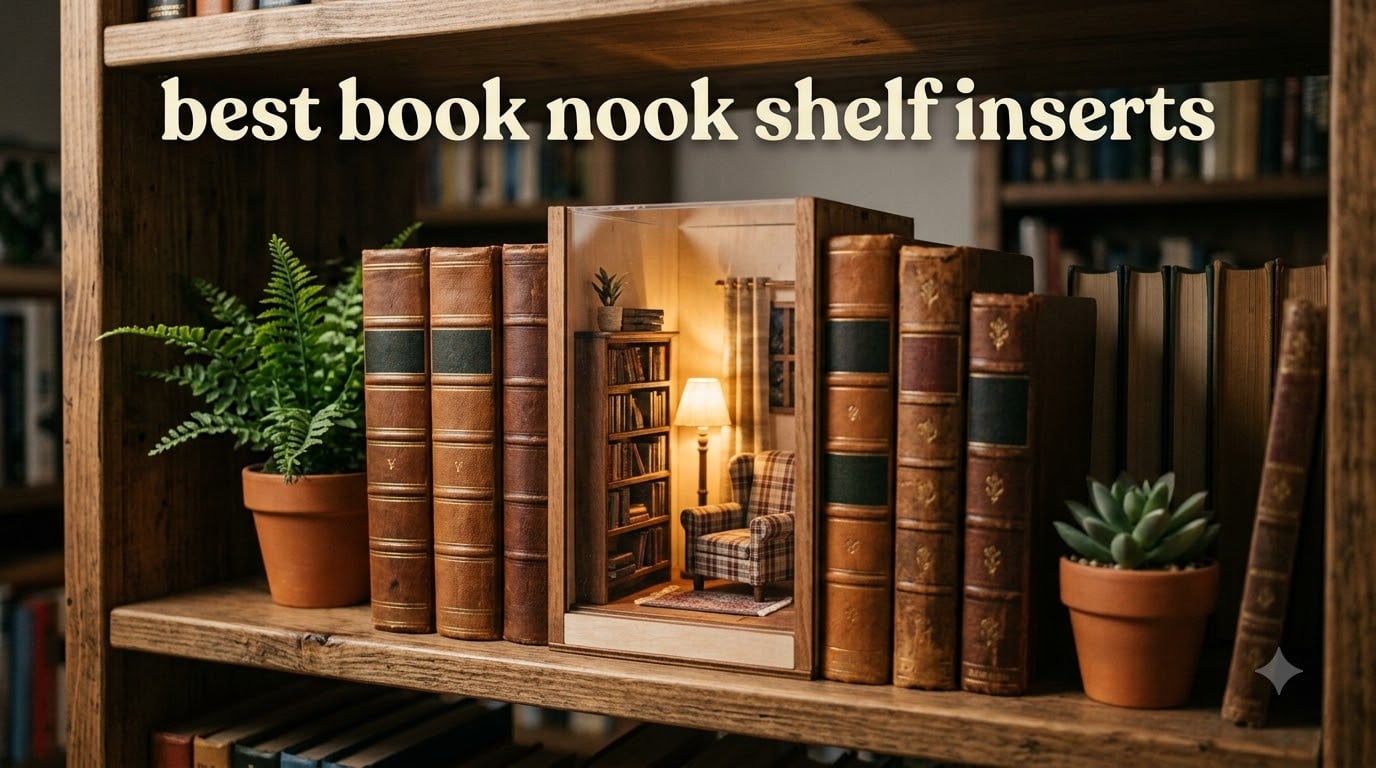 best book nook shelf inserts