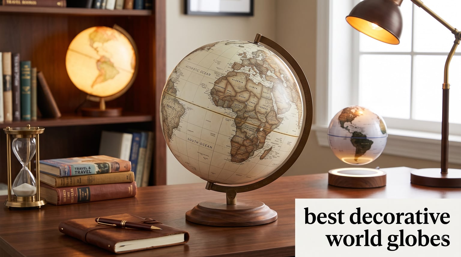 best decorative world globes