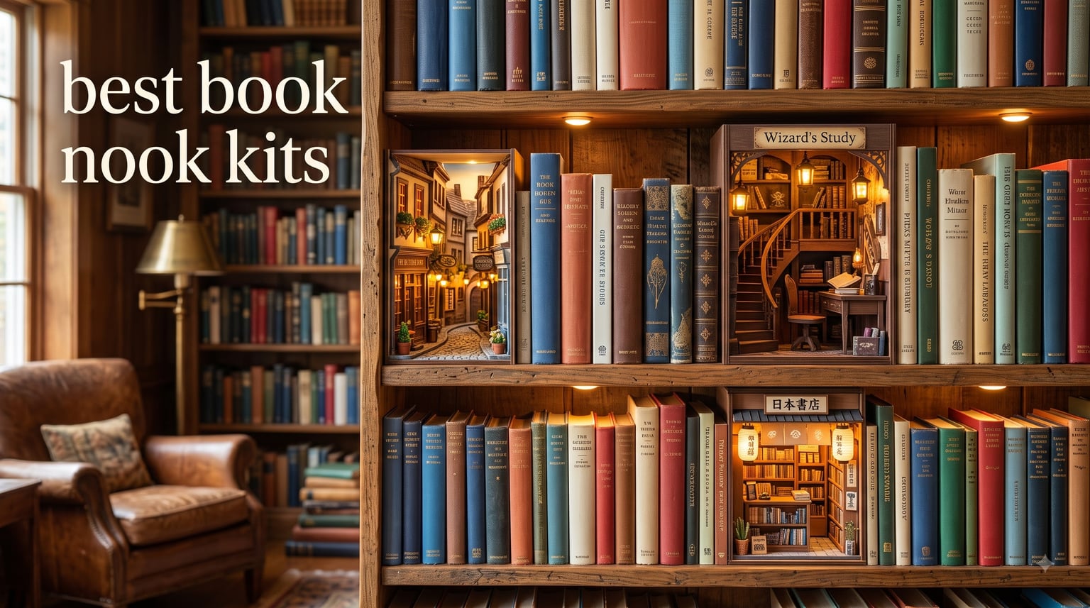 best book nook kits