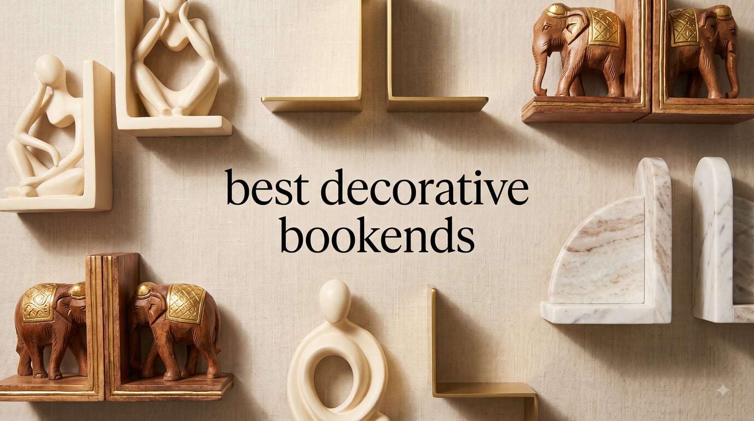 best decorative bookends