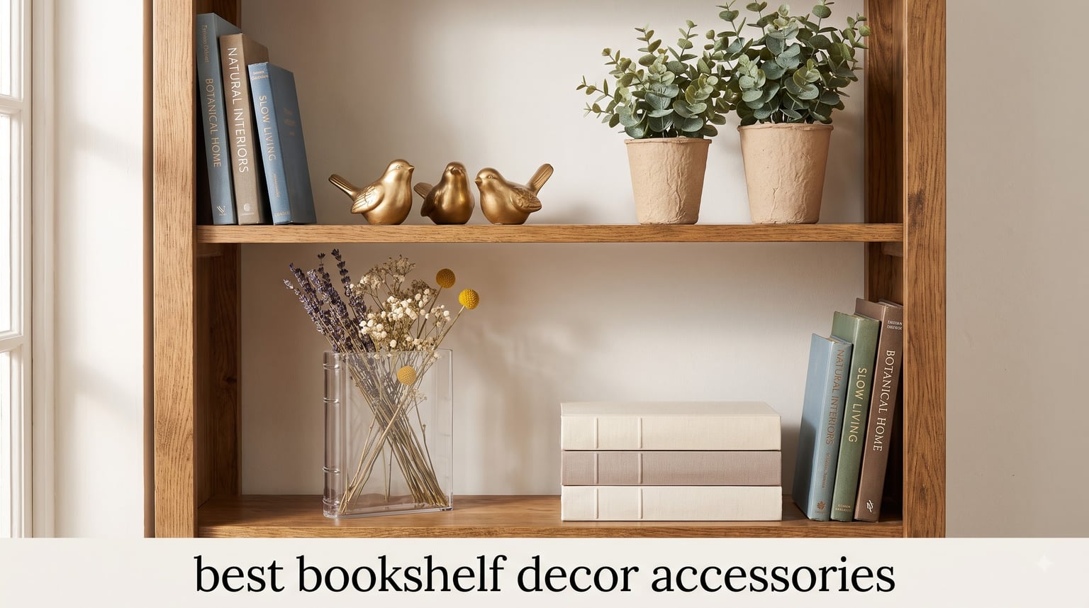 best bookshelf decor accessories