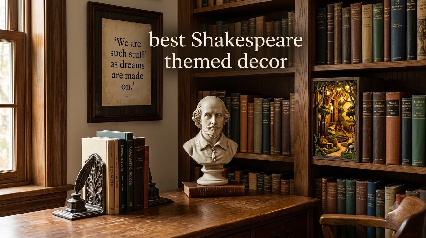 best Shakespeare themed decor