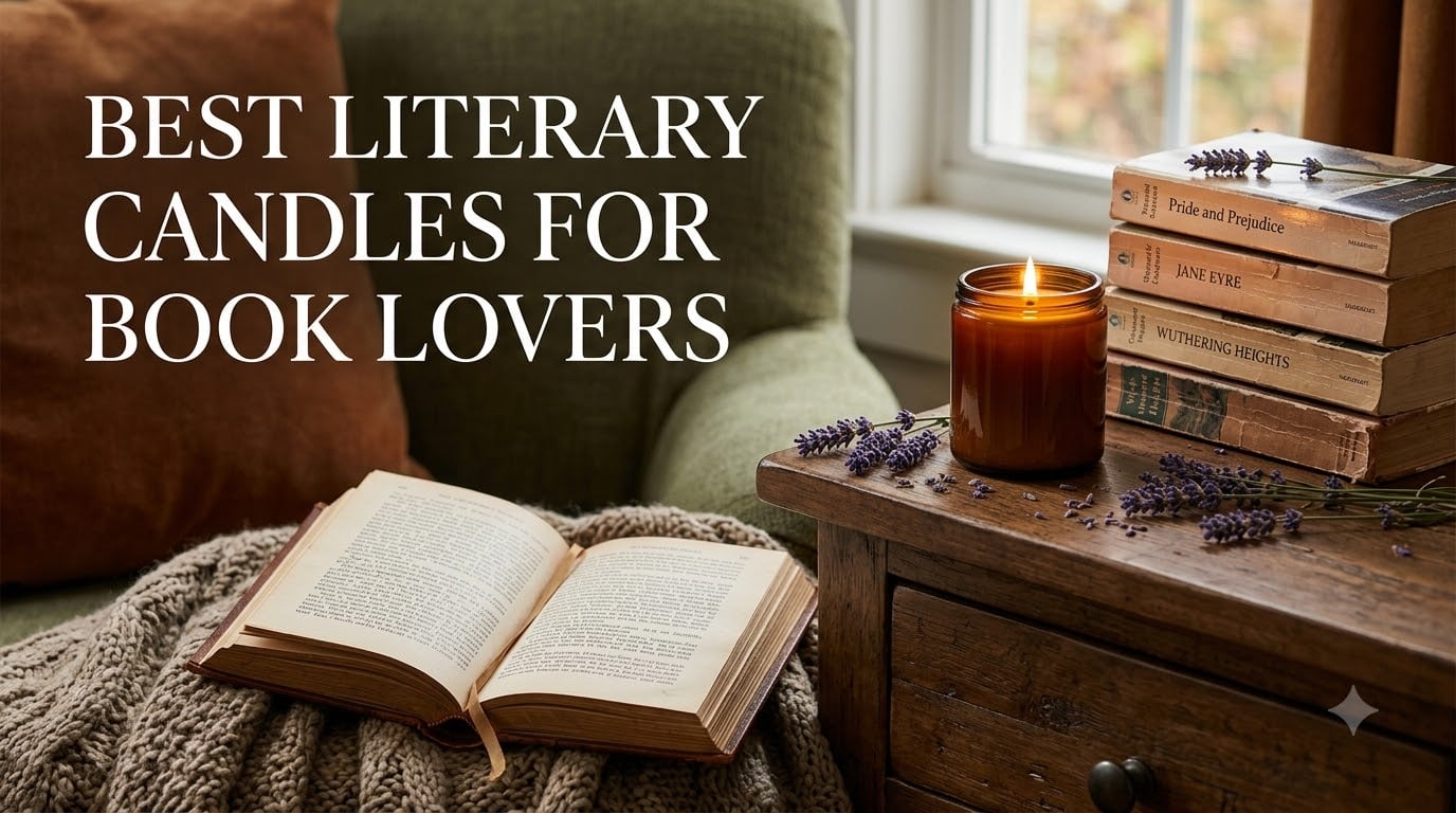 best literary candles for book lovers