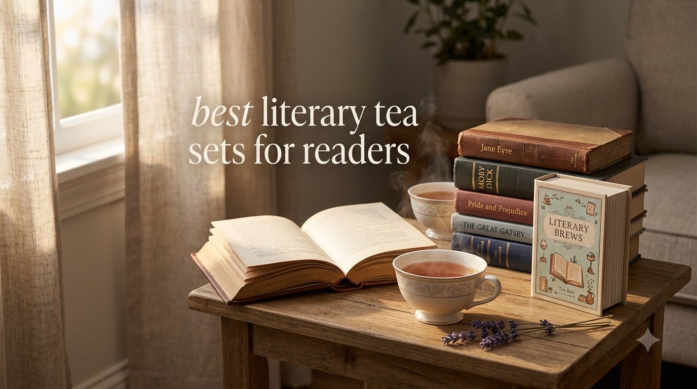 best literary tea sets for readers