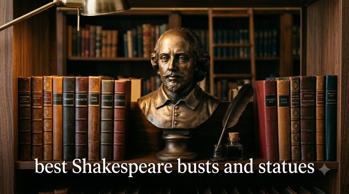 best Shakespeare busts and statues