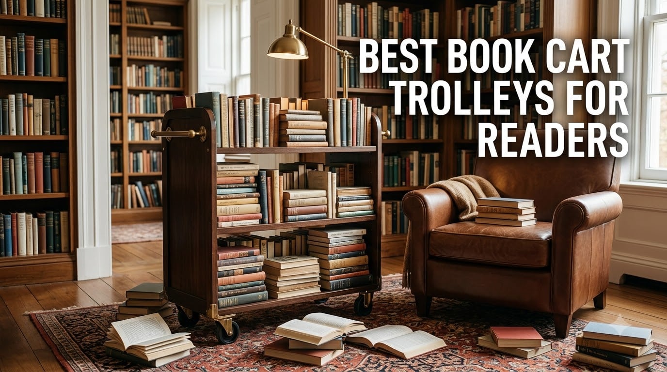 best book cart trolleys for readers