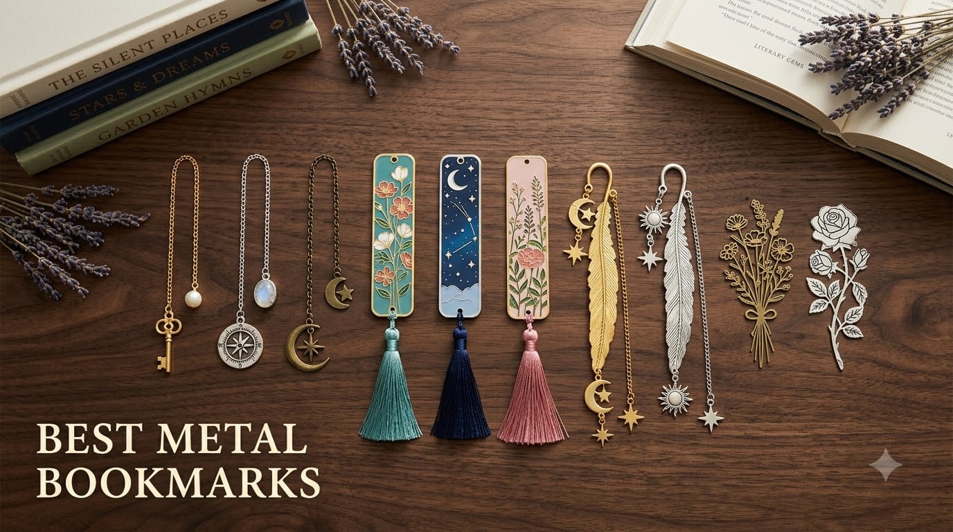 best metal bookmarks
