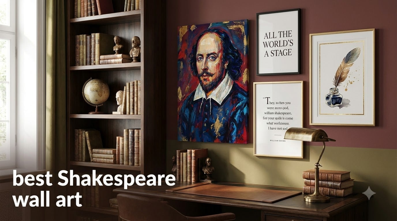best Shakespeare wall art