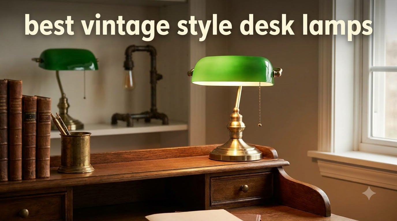 best vintage style desk lamps