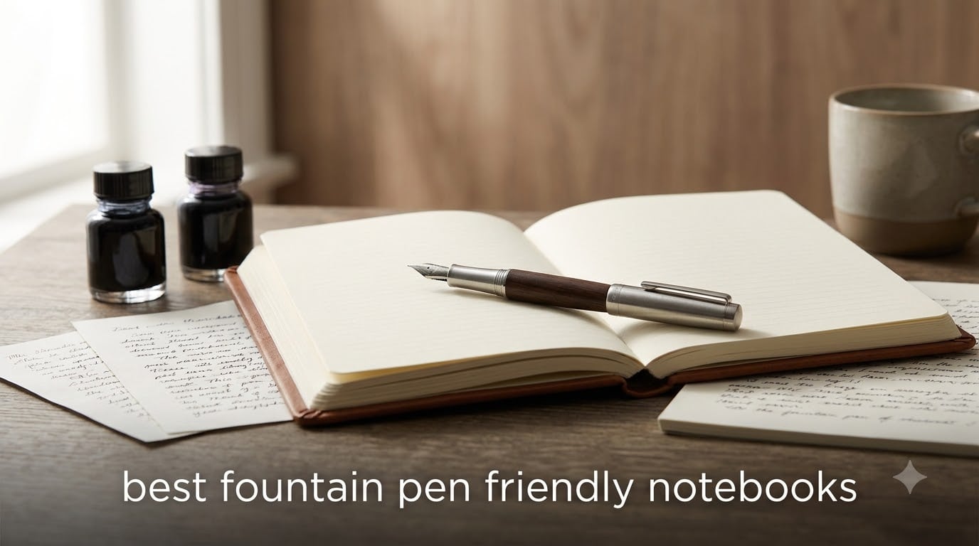 best fountain pen friendly notebooks