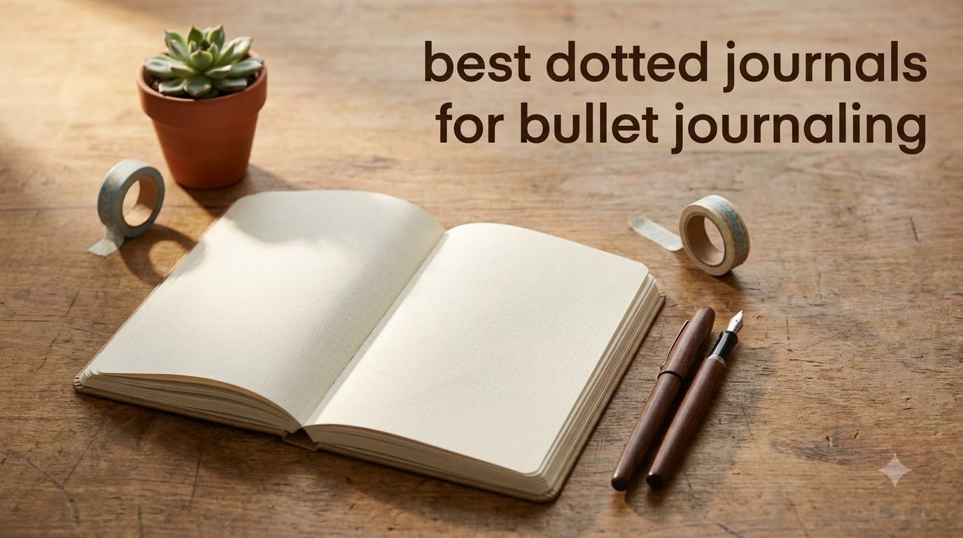 best dotted journals for bullet journaling