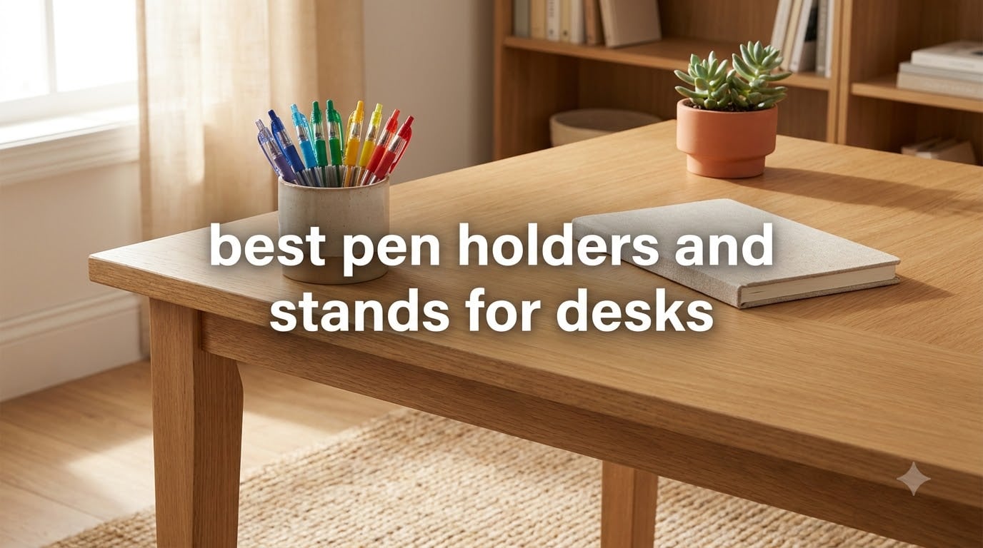 best pen holders and stands for desks