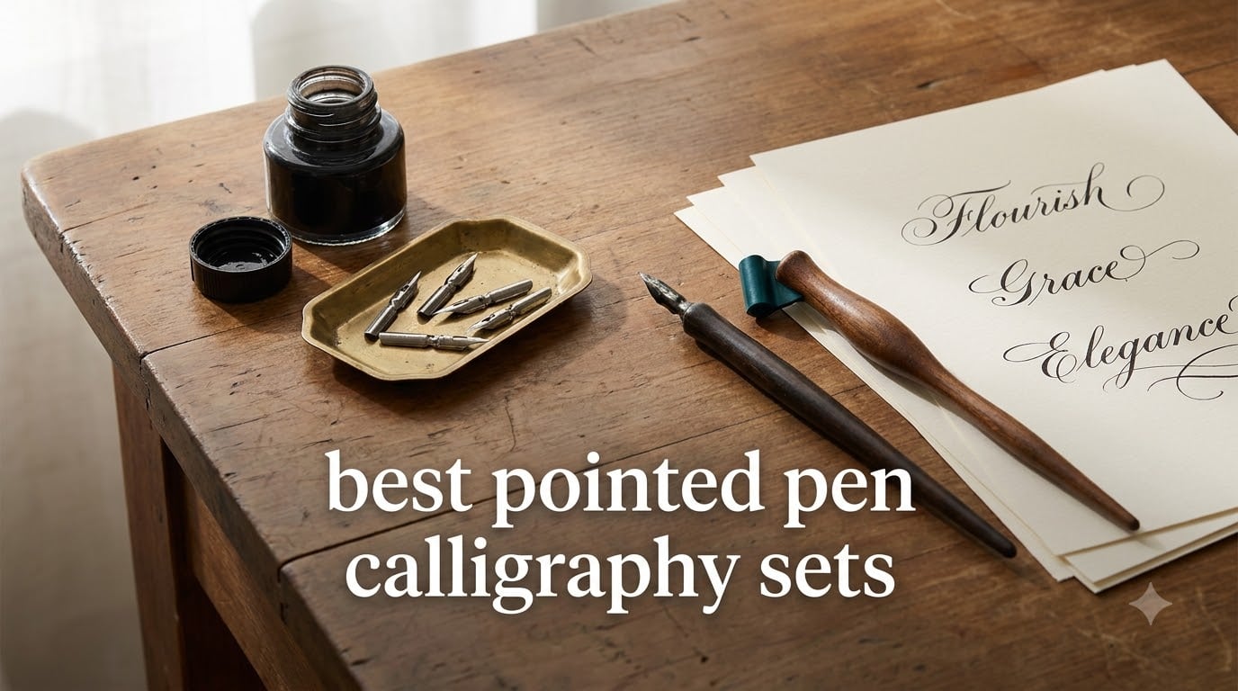 best pointed pen calligraphy sets
