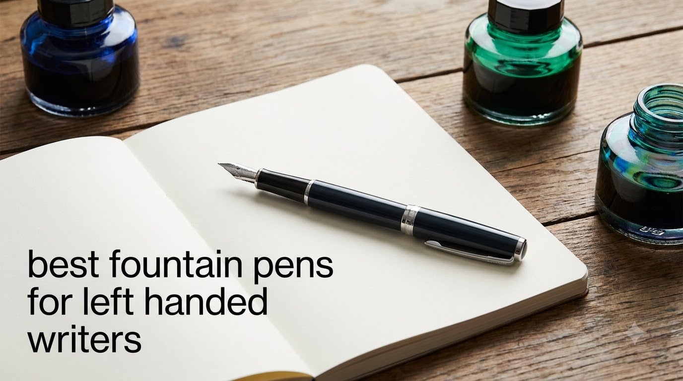 best fountain pens for left handed writers