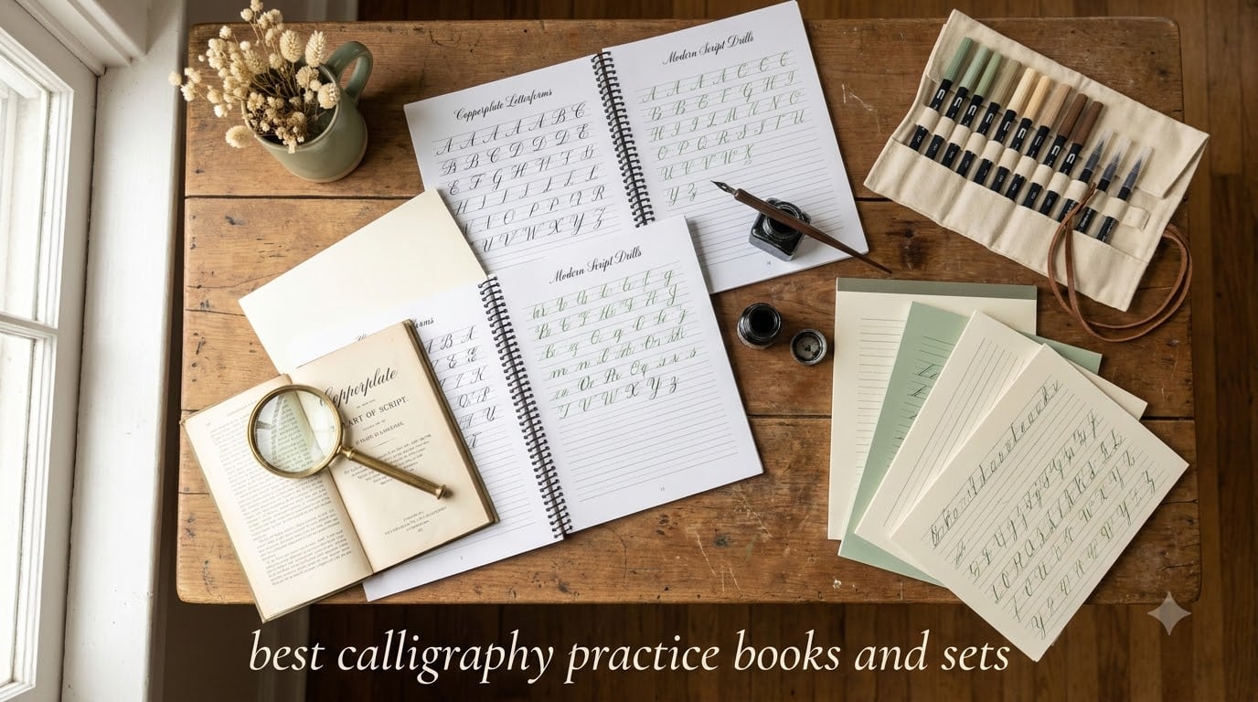 best calligraphy practice books and sets