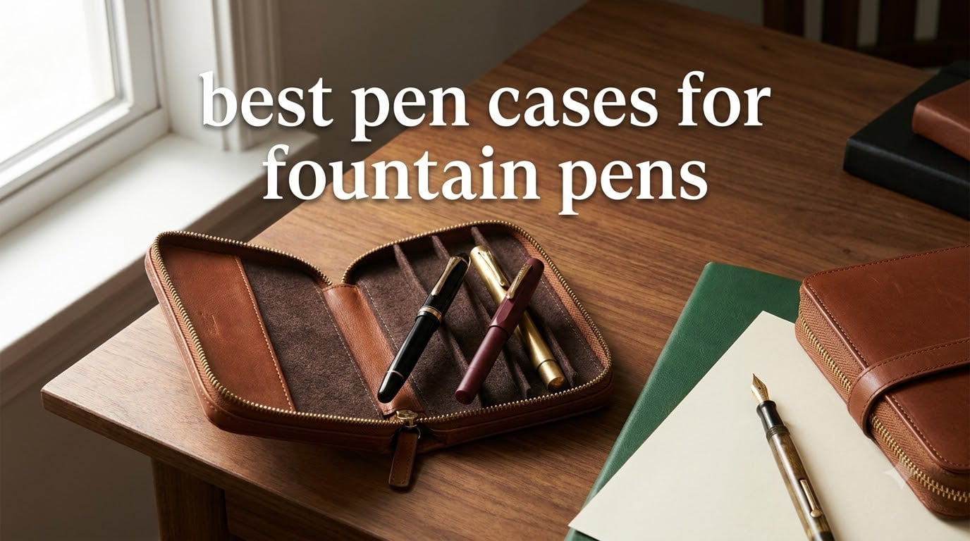 best pen cases for fountain pens