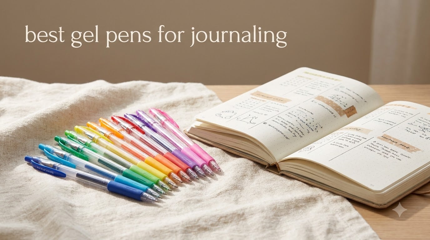 best gel pens for journaling