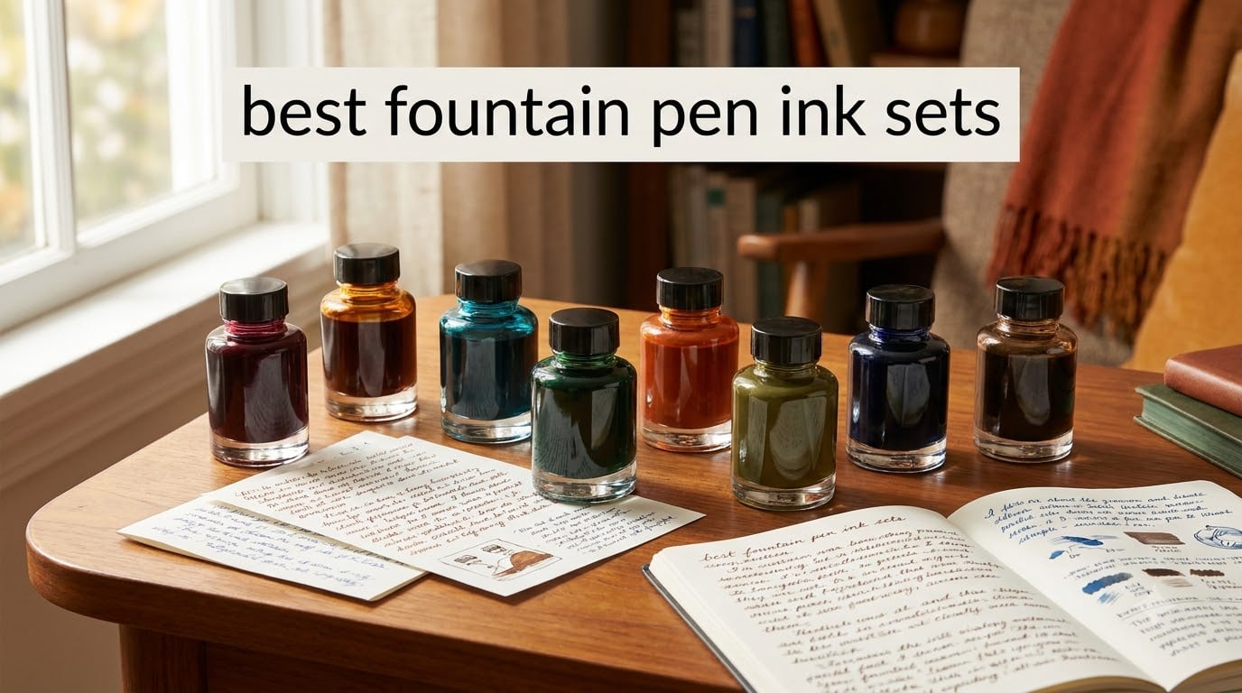 best fountain pen ink sets