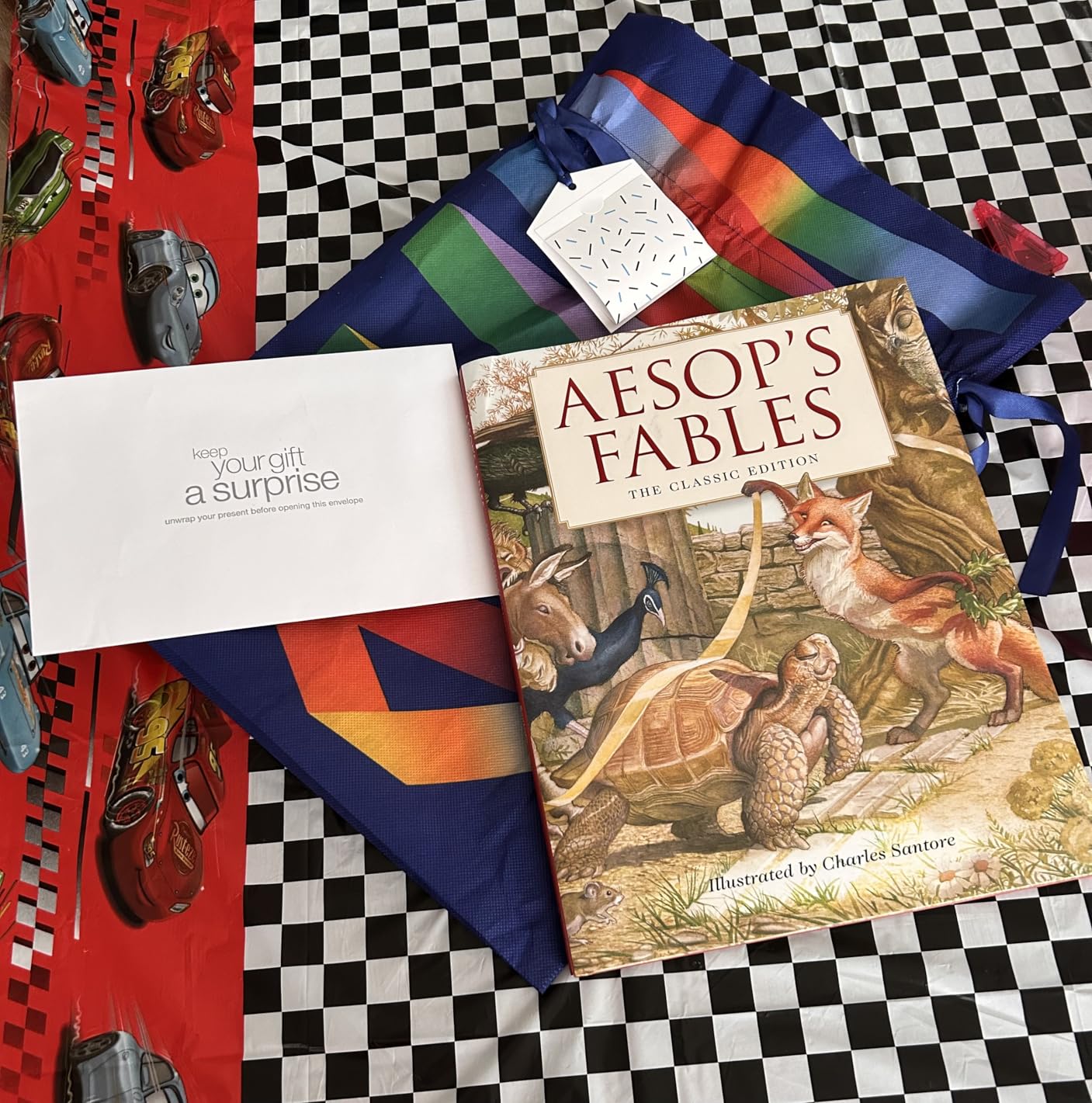 Aesop's Fables Hardcover: The Classic Edition by acclaimed illustrator, Charles Santore (Charles Santore Children's Classics) customer photo 1