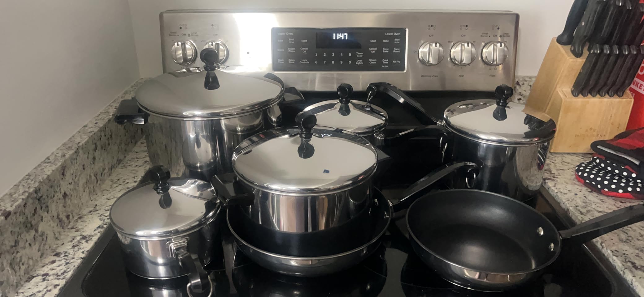 Farberware Classic Series 12 Qt Stainless Steel Stock Pot With Lid, Silver customer photo 1