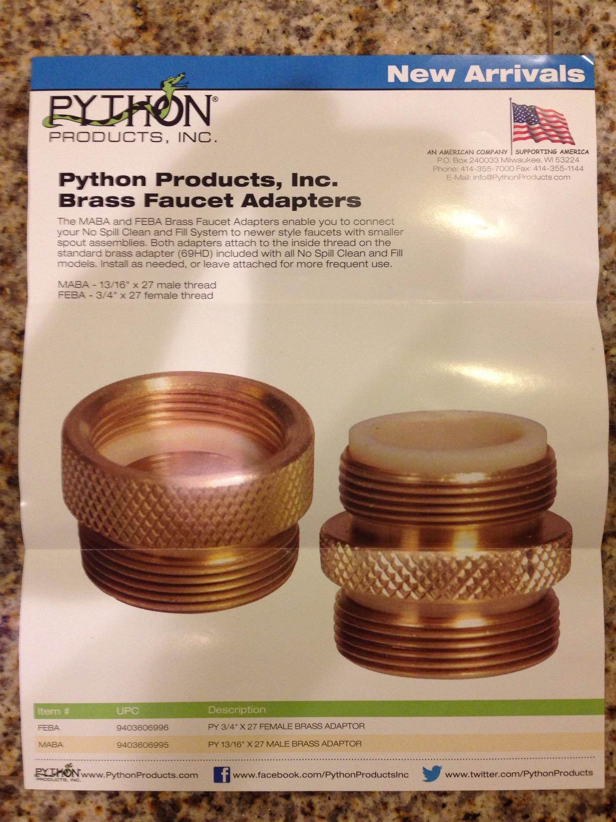 Python No Spill Clean and Fill Aquarium Maintenance System, Gravel Cleaner and Water Changer, 25 Foot customer photo 1
