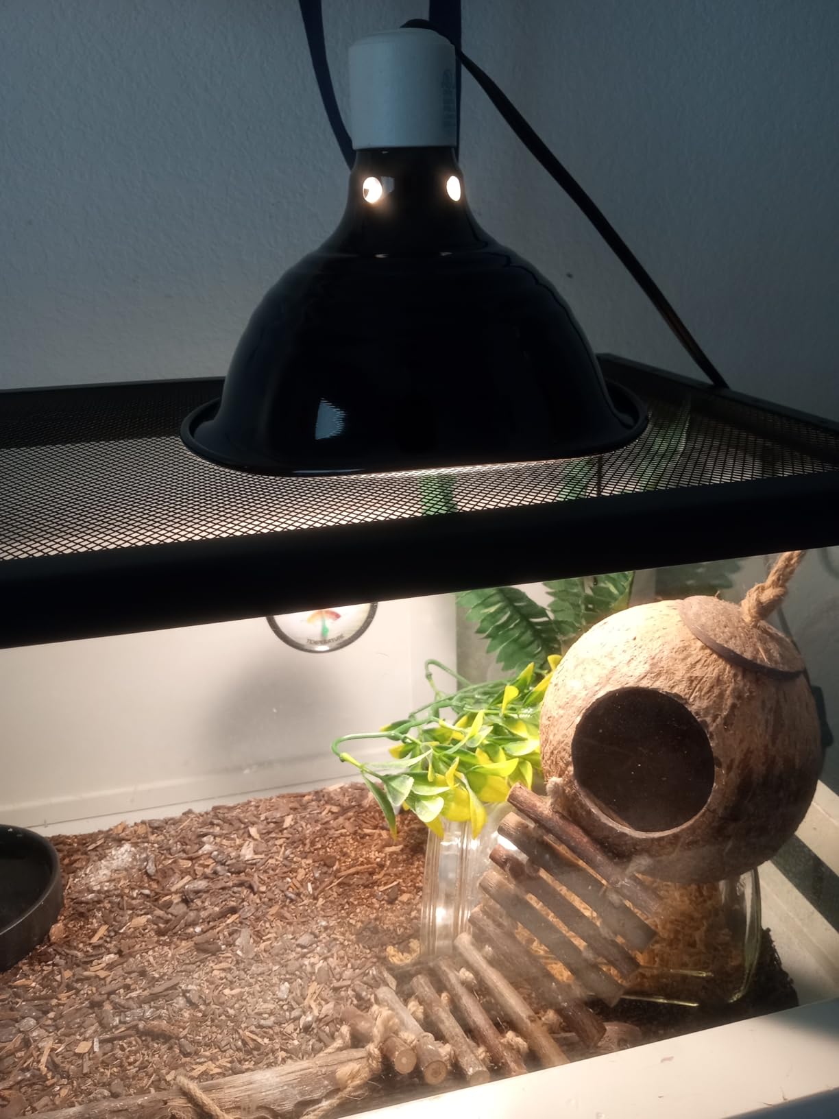 Fluker's Repta-Clamp Lamp, Heavy Duty Clamp Light For Reptile Tanks and Terrariums, UL/CUL Approved, Great for Reptile Basking, 150-Watt Maximum with On/Off Switch, 8.5