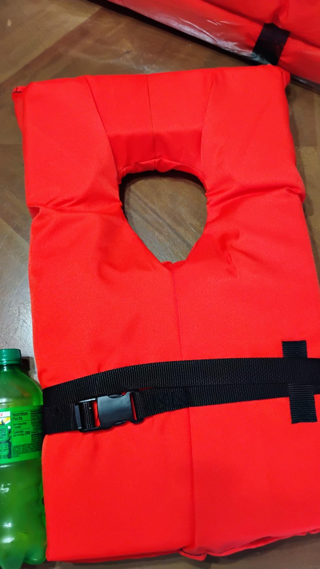 Absolute Outdoor Kent Clear Storage Bag with Type II Life Jackets, 4 Each (Adult, Orange) customer photo 2