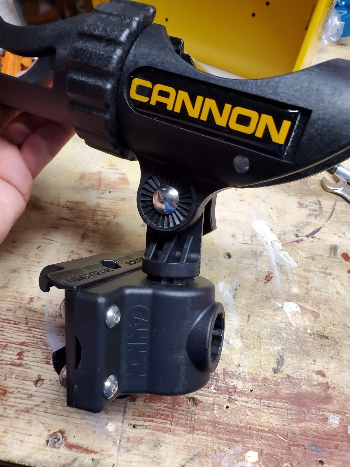 Cannon Three-Position Adjustable Rod Holder for Boat Trolling and Downriggers customer photo 2