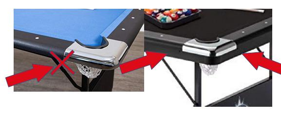 Fat Cat Trueshot 6 Foot Foldable Pool Table, Folding Billiard Table with Leg Levelers, K-818 Bumpers, Space Saving Design, Includes Cues and Balls customer photo 2
