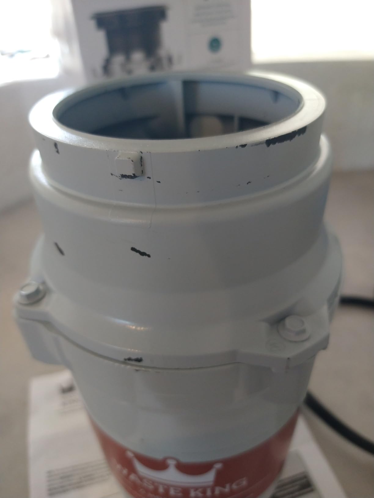 Waste King Garbage Disposal for Kitchen Sink with Power Cord, Compact Food Waste Disposer, L-111 customer photo 1