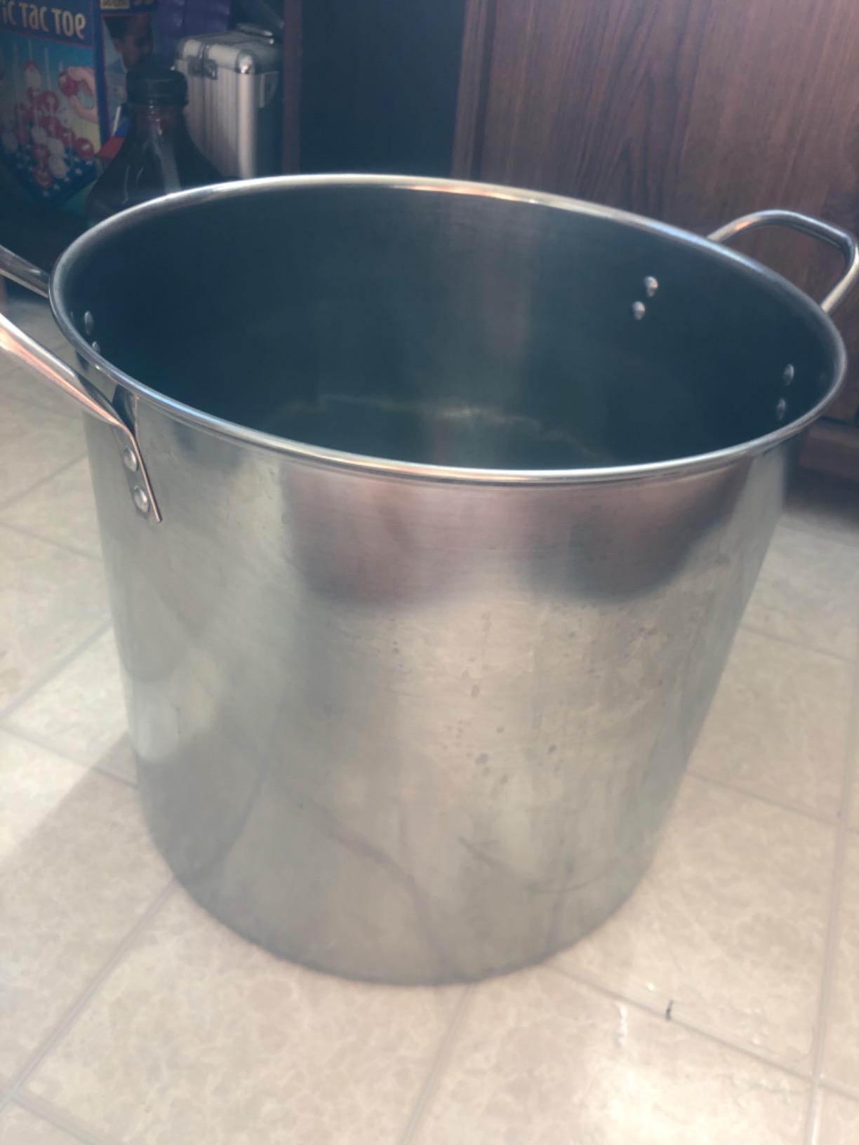 IMUSA USA Stainless Steel Stock Pot 20-Quart, Silver customer photo 2